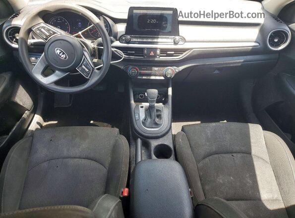 3KPF24AD5KE077065 2019 KIA FORTE Charcoal Widok zestawu wskaźników