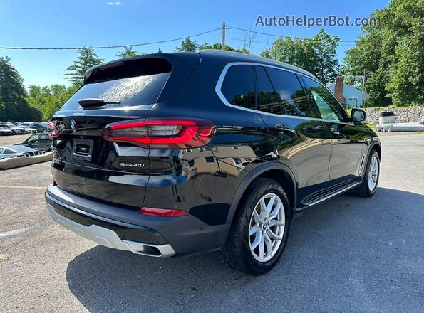 5UXCR4C07P9P39344 2023 BMW X5 Black Передня права чверть