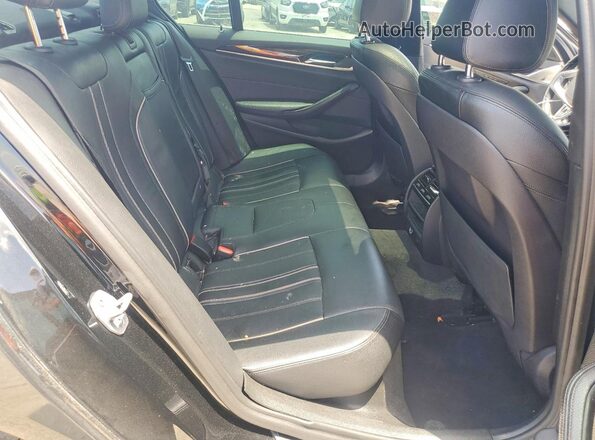 WBAJA9C53JB034370 2018 BMW 5 SERIES Black Vista interior trasera
