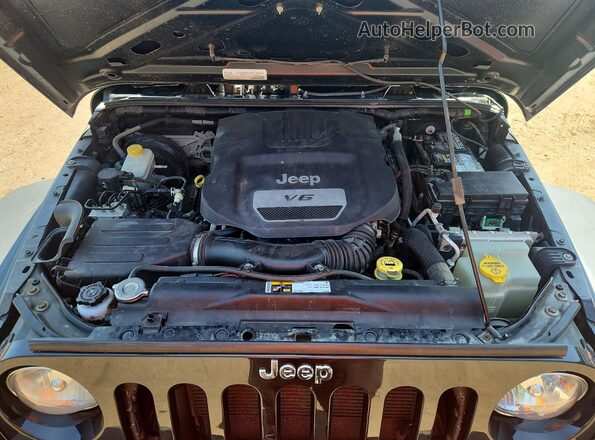 1C4BJWKG5JL892894 2018 JEEP WRANGLER Black Вид підкапотного простору