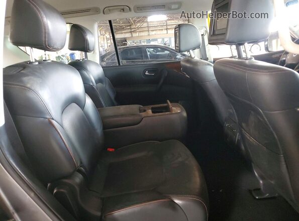 JN8AY2NF3H9304716 2017 NISSAN ARMADA Gray Engine compartment view