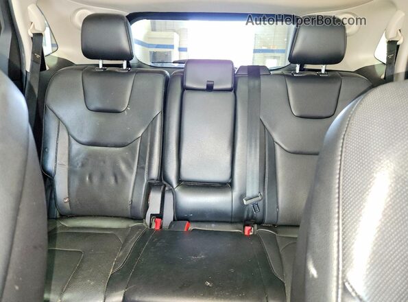 2FMPK4K93HBC52388 2017 FORD EDGE Black Vista interior trasera
