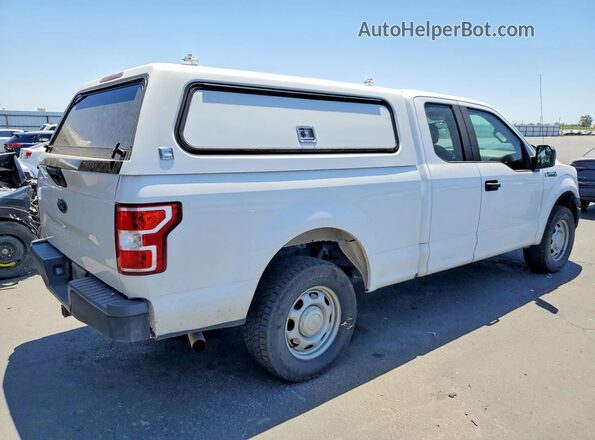1FTFX1E52JKE45376 2018 FORD F150 White Przód prawy