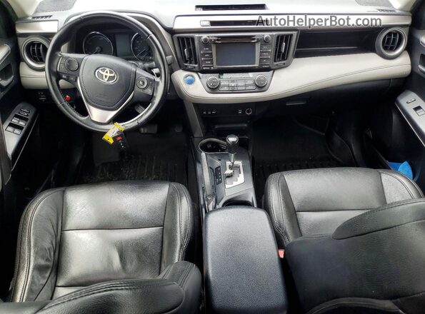 JTMRJREV2GD033095 2016 TOYOTA RAV4 White Vista del cuadro de instrumentos