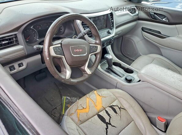 1GKKNULS4JZ136180 2018 GMC ACADIA White Вид щитка приладів