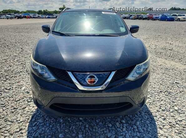 JN1BJ1CP1JW162922 2018 NISSAN ROGUE Black Հետևի տեսք