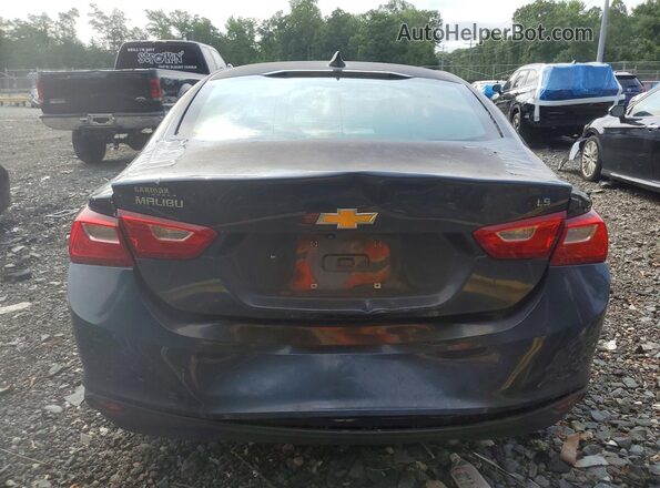 1G1ZB5ST0GF226156 2016 CHEVROLET MALIBU Blue Front interior view
