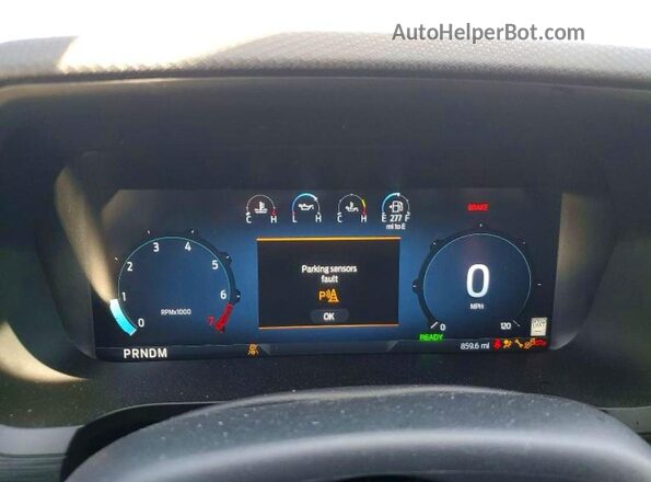 1FTFW3LD3SFB67378 2025 FORD F150 Gray Instrument cluster view
