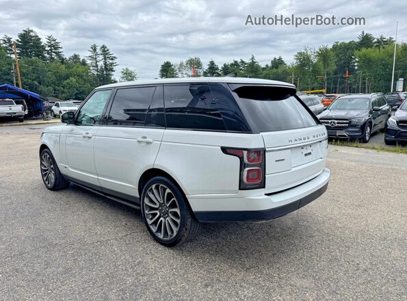 SALGS5RE3JA380542 2018 LAND ROVER RANGE White Przód prawy