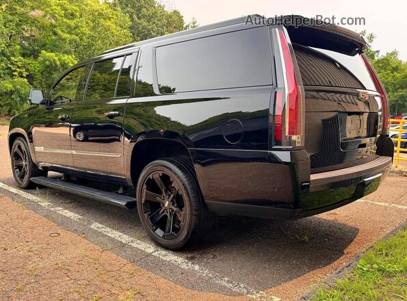1GYS4KKJ3JR396298 2018 CADILLAC ESCALADE Черный Задняя правая четверть