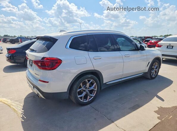 5UXTY3C08L9B55304 2020 BMW X3 White Առջևի աջ