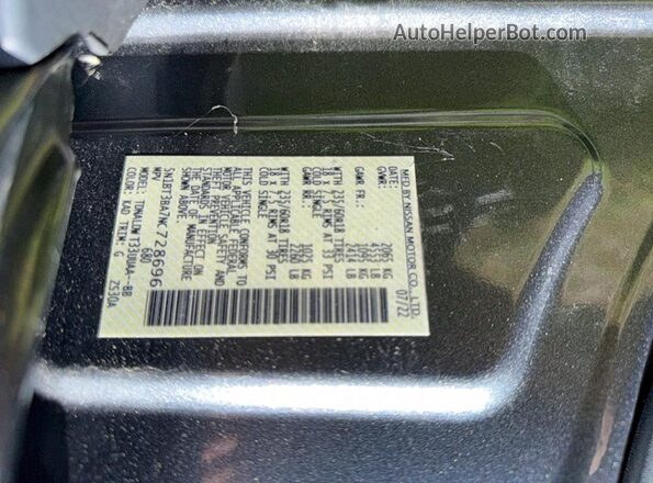 5N1BT3BA7NC728696 2022 NISSAN ROGUE Gray Rear interior view