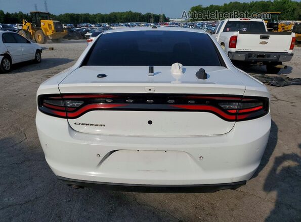 2C3CDXAG8JH239299 2018 DODGE CHARGER White Widok wnętrza z przodu