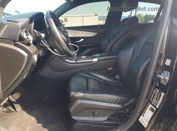 WDC0J4KB3KF571320 2019 MERCEDES-BENZ GLC-CLASS Black წინა პანელის ხედი