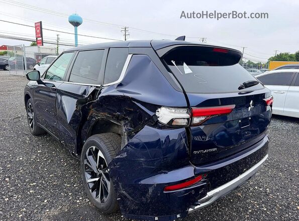 JA4J4UA8XPZ055253 2023 MITSUBISHI OUTLANDER Blue Przód prawy