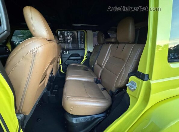 1C4JJXP63NW275287 2022 JEEP WRANGLER Желтый Вид панели приборов