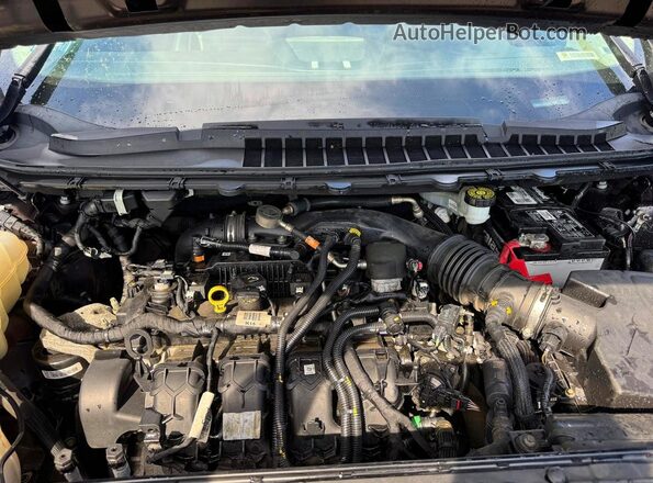2FMPK4J9XLBA31266 2020 FORD EDGE Красный Вид щитка приборов