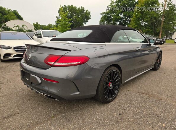 WDDWK4JB8HF422656 2017 MERCEDES-BENZ C Gray Դիմացի տեսք