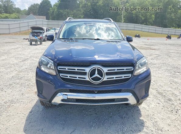 4JGDF6EE0HA913382 2017 MERCEDES-BENZ GLS Blue Vista trasera