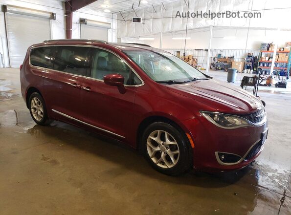2C4RC1EG8JR333841 2018 CHRYSLER PACIFICA Red Դիմացի տեսք