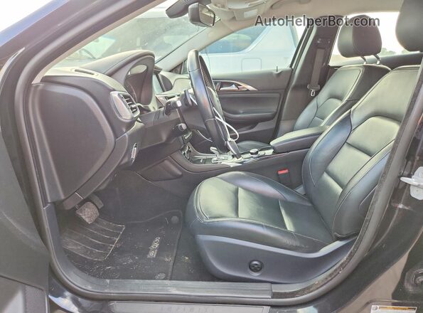 SJKCH5CR1JA057605 2018 INFINITI QX30 Black Առջևի վահանակի տեսք