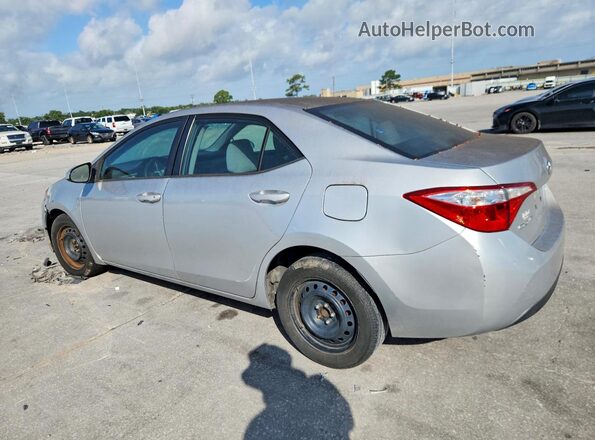 5YFBURHE2GP546039 2016 TOYOTA COROLLA Silver Trasero derecho