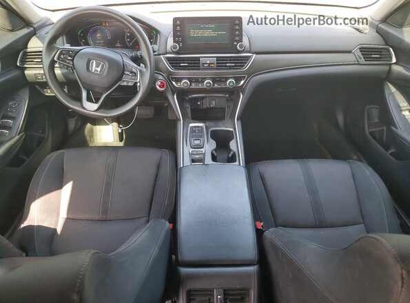 1HGCV3F46JA011396 2018 HONDA ACCORD Gray Սարքավորումների վահանակի տեսք