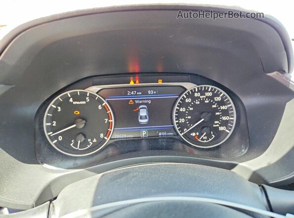 1N4AL4CV7LC222361 2020 NISSAN ALTIMA Black უკანა სავარძლების ხედი