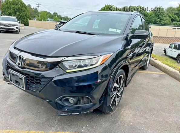 3CZRU6H19KG712947 2019 HONDA HR-V Black Задня ліва чверть