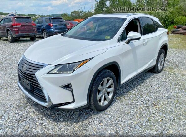 2T2BZMCA7HC055844 2017 LEXUS RX White Задня права чверть