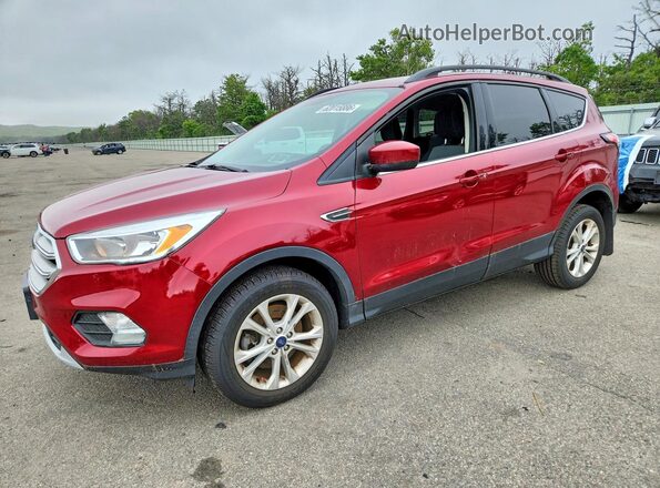 1FMCU9GD7JUC24984 2018 FORD ESCAPE Red Հետևի ձախ