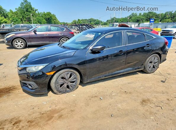 19XFC1F33HE206389 2017 HONDA CIVIC Black Rear left