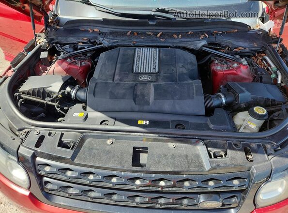 SALWS2VF5GA560655 2016 LAND ROVER RANGE Red Widok naklejki z numerem VIN