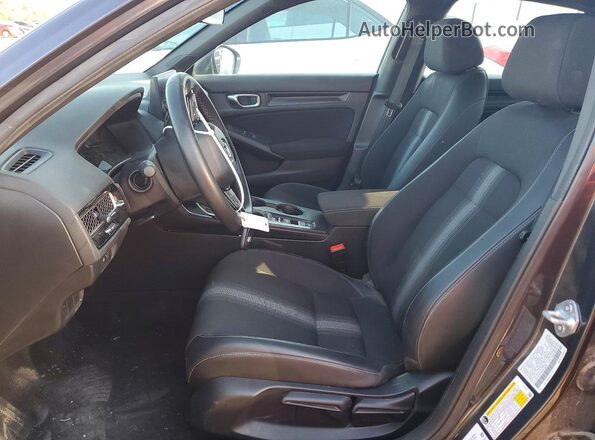 2HGFE2F53SH539495 2025 HONDA CIVIC Charcoal Dashboard view