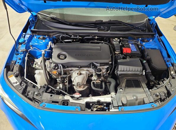 19XFL2H85TE005472 2026 HONDA CIVIC Blue ძრავის განყოფილების ხედი