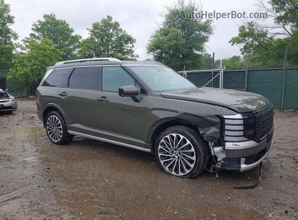 KM8RMES21TU050891 2026 HYUNDAI PALISADE Зеленый Передняя правая четверть
