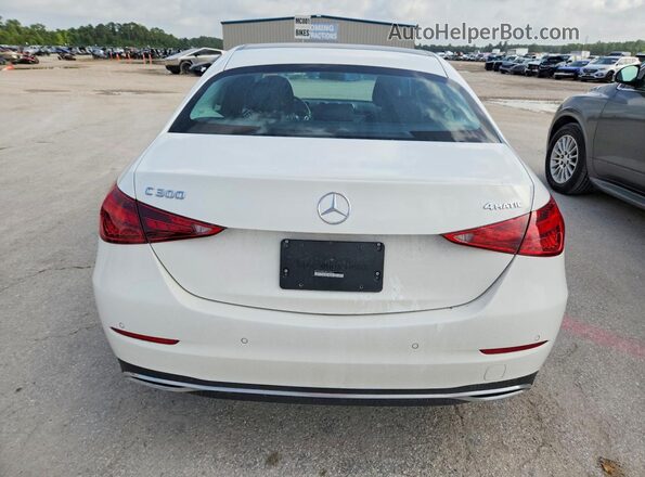 W1KAF4HB1PR148802 2023 MERCEDES-BENZ C Белый Вид салона спереди