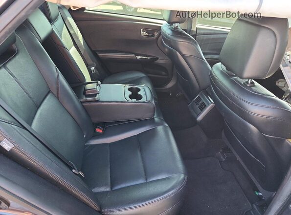 4T1BD1EB3GU050158 2016 TOYOTA AVALON Charcoal Widok wnętrza z tyłu