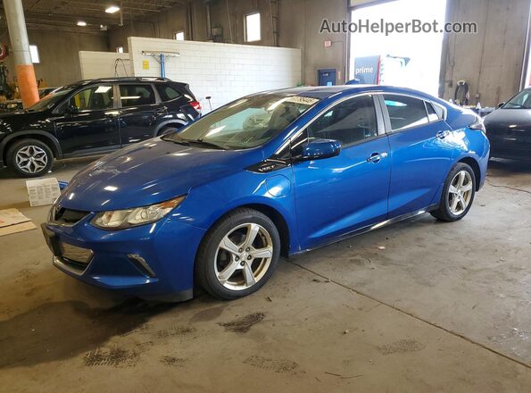 1G1RA6S58HU161709 2017 CHEVROLET VOLT Blue Trasero izquierdo