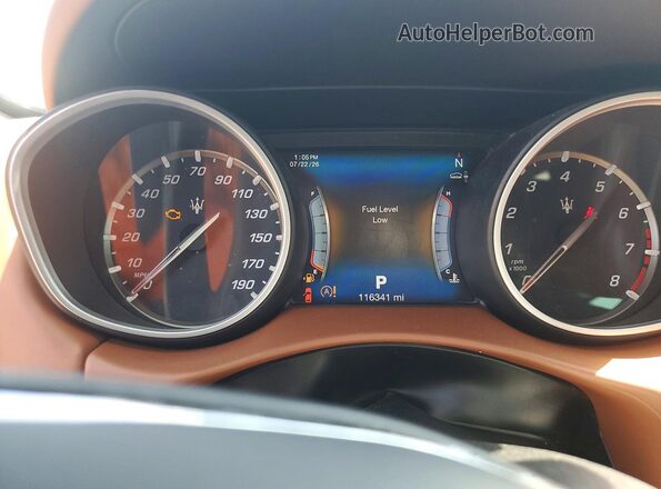 ZN661XUL2HX231231 2017 MASERATI ALL OTHER Blue Вид задніх сидінь