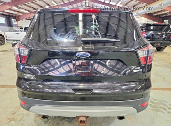 1FMCU9G91HUC53189 2017 FORD ESCAPE Black Front interior view