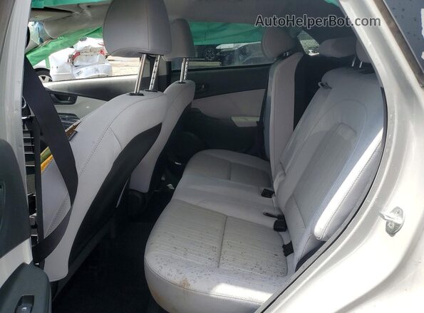 KM8K62AB6NU870429 2022 HYUNDAI KONA Silver Вид підкапотного простору