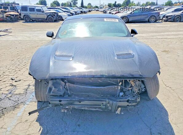 1FA6P8CF2L5127172 2020 FORD MUSTANG Black Հետևի տեսք