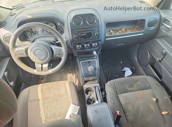1C4NJPBAXHD161722 2017 JEEP PATRIOT Серый Вид щитка приборов