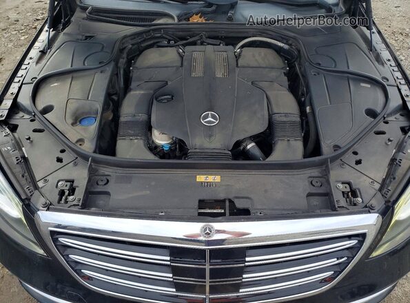 WDDUG6GB8JA347777 2018 MERCEDES-BENZ S Black Вид підкапотного простору