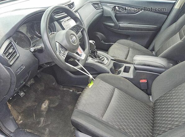 KNMAT2MV8HP512492 2017 NISSAN ROGUE Black Vista del salpicadero