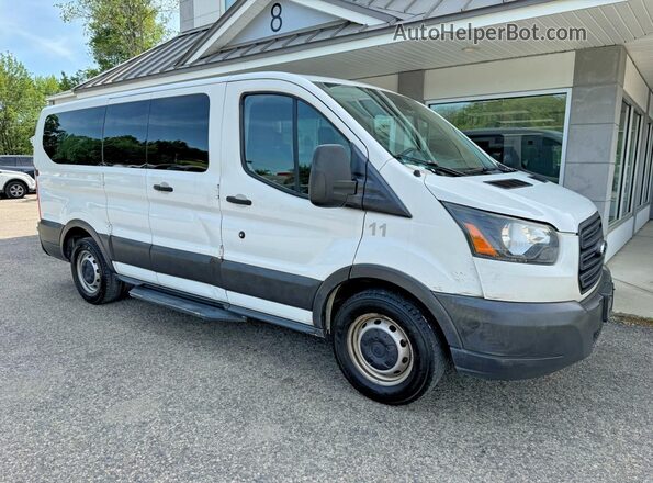 1FMZK1ZM4JKA81003 2018 FORD TRANSIT Белый Задняя левая четверть