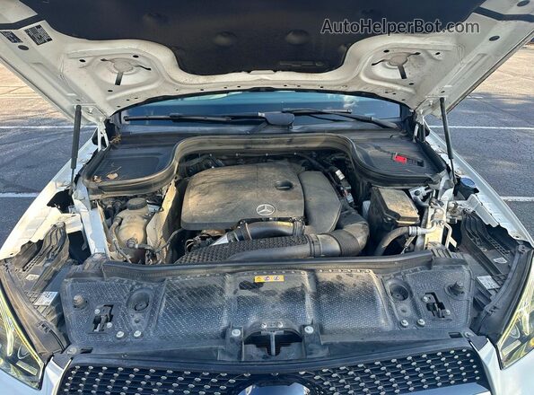 4JGFB4JB1LA229065 2020 MERCEDES-BENZ GLE White წინა პანელის ხედი