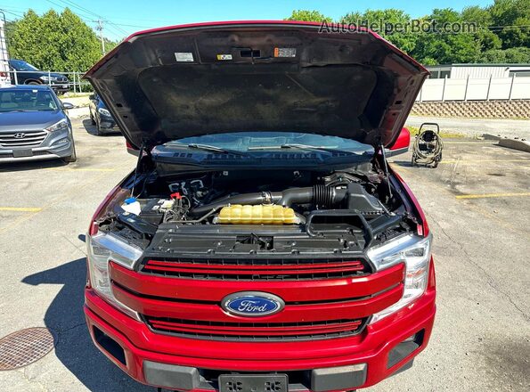 1FTEW1E43LFB62888 2020 FORD F150 Red უკანა ხედი