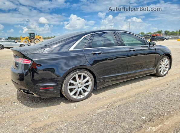 3LN6L2LU7GR622192 2016 LINCOLN MKZ Black Przód prawy